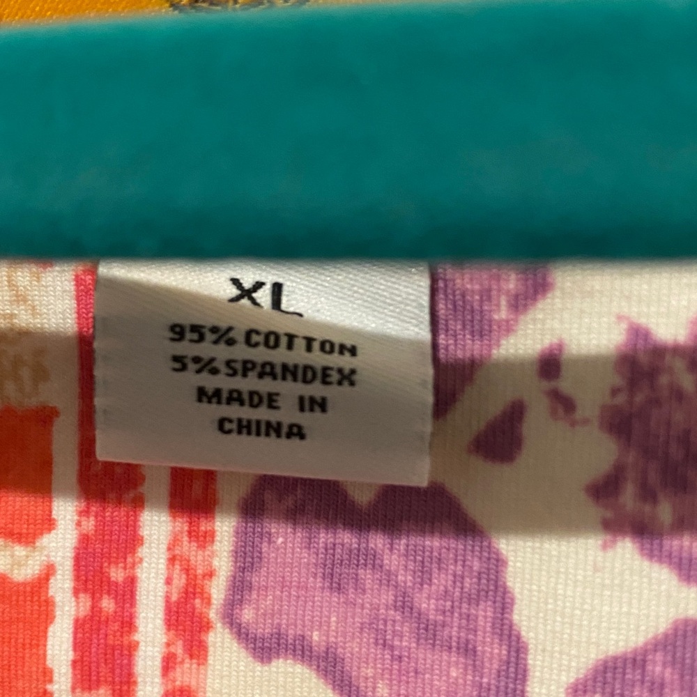 Ruby Rd. Multicolor Abstract Print Top - image 3